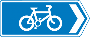 Newent Loop Blue Sign